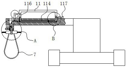 Hoisting and conveying integrated equipment for petroleum pipeline laying pipe fitting