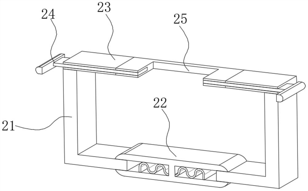 Light plastic well lid processing and forming device and forming method