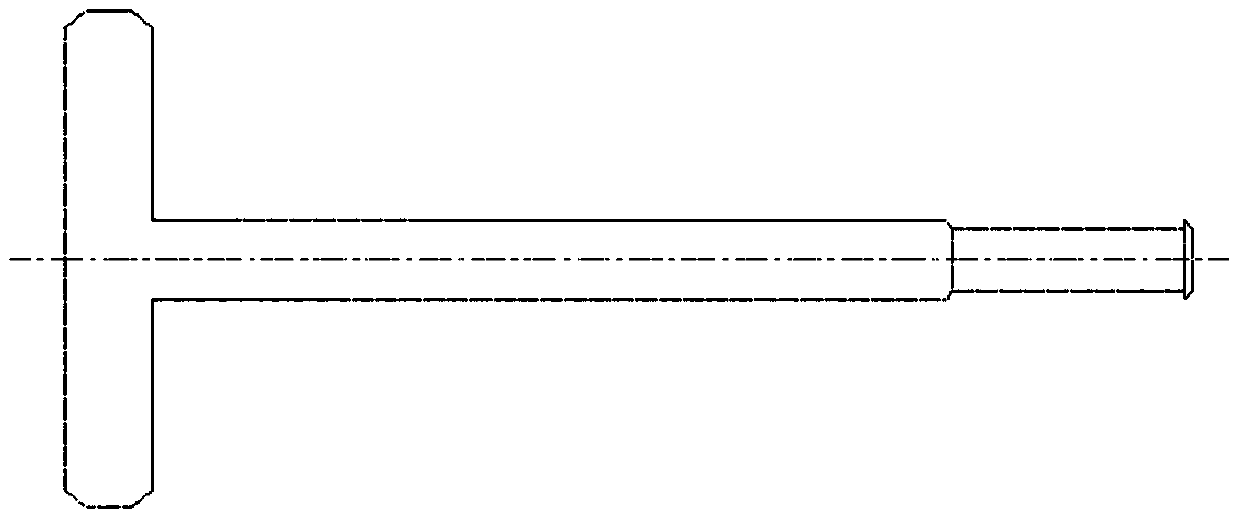 Processing method of thin-walled vase-shaped cooling chamber