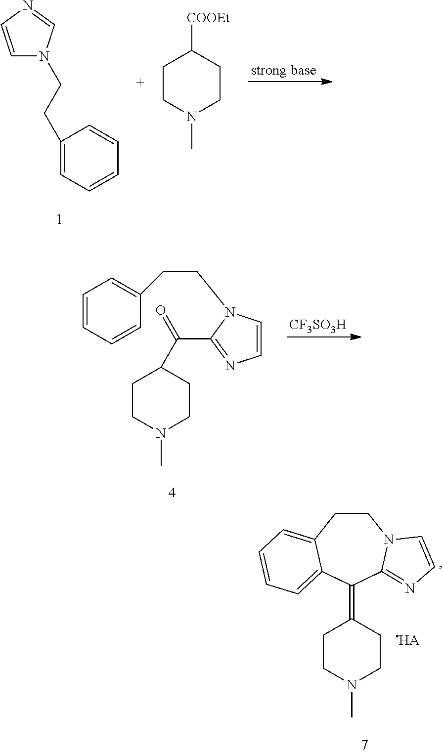 Methods for the preparation of alcaftadine