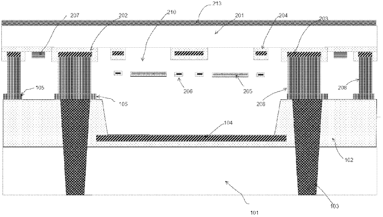 Wafer-level vacuum encapsulated infrared focal plane array (IRFPA) device and method for producing same