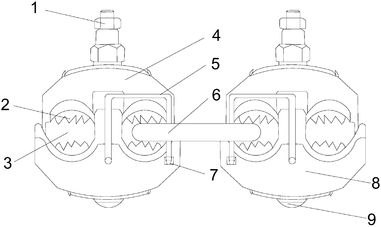 A connectable puncture wire clip