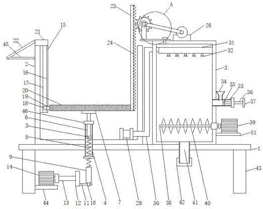 Industrial sewage treatment device