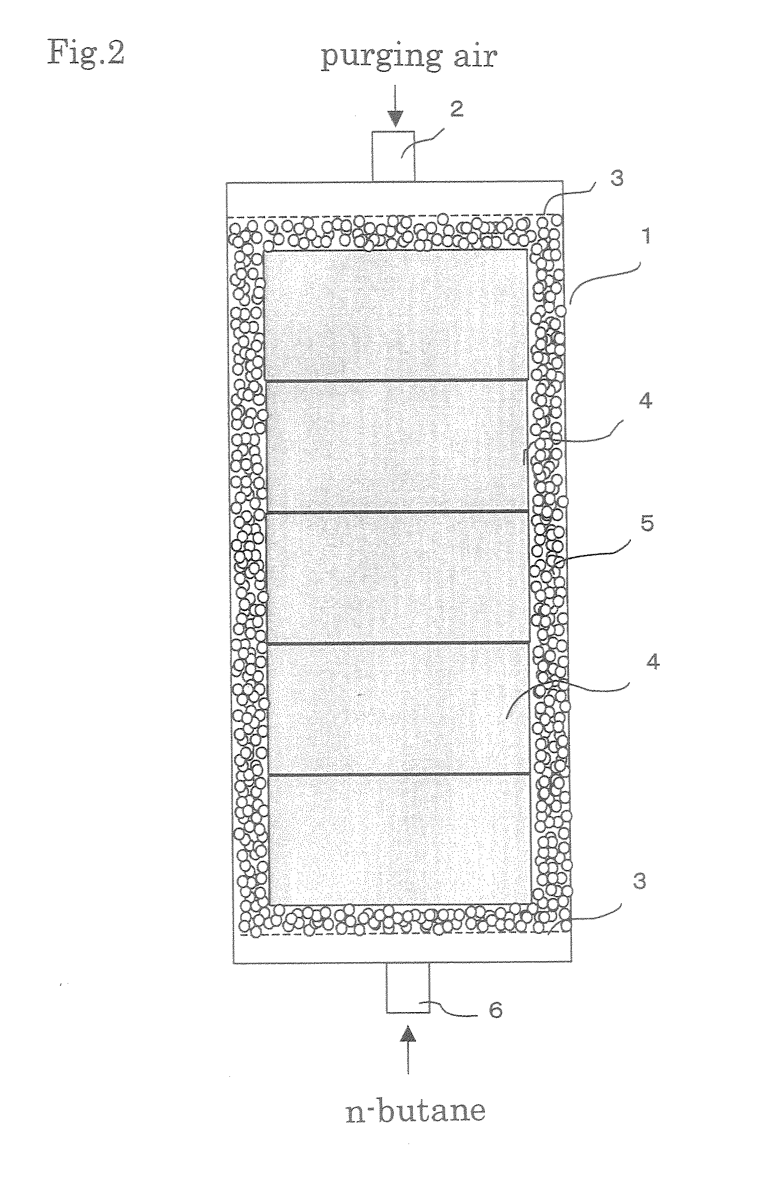 Evaporated fuel gas adsorbent, evaporated fuel gas trapping apparatus, active carbon and process producing the same