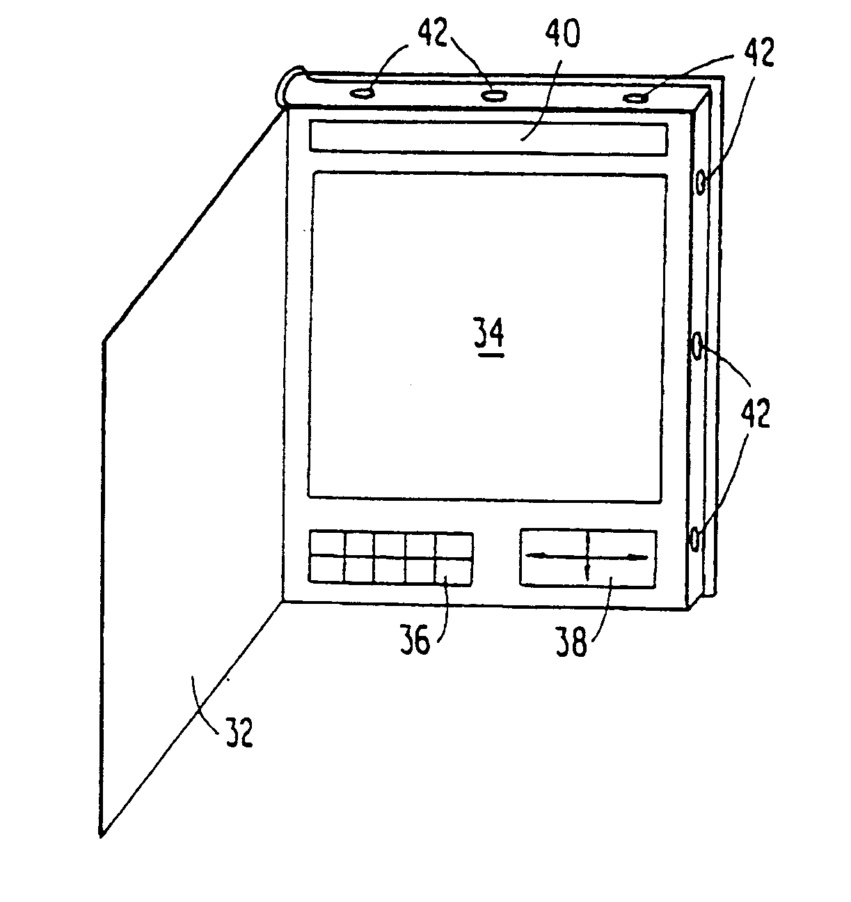 Microprocessor based simulated book