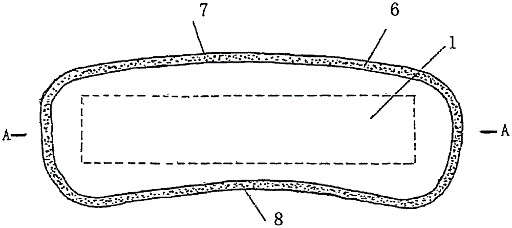 Disposable helmet size adjustment patch capable of absorbing sweat