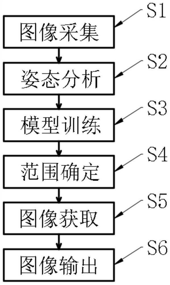 Developing device and method for vehicle A-column image collected along with sight line