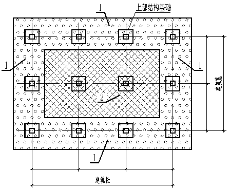 Impermeable type lime-soil compaction pile composite manual foundation