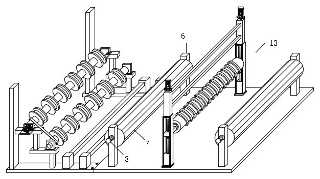 Textile machine yarn feeding device and spinning method