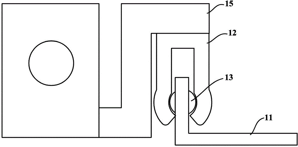 Slide rail component and refrigerator object holding box component and refrigerator having slide rail component