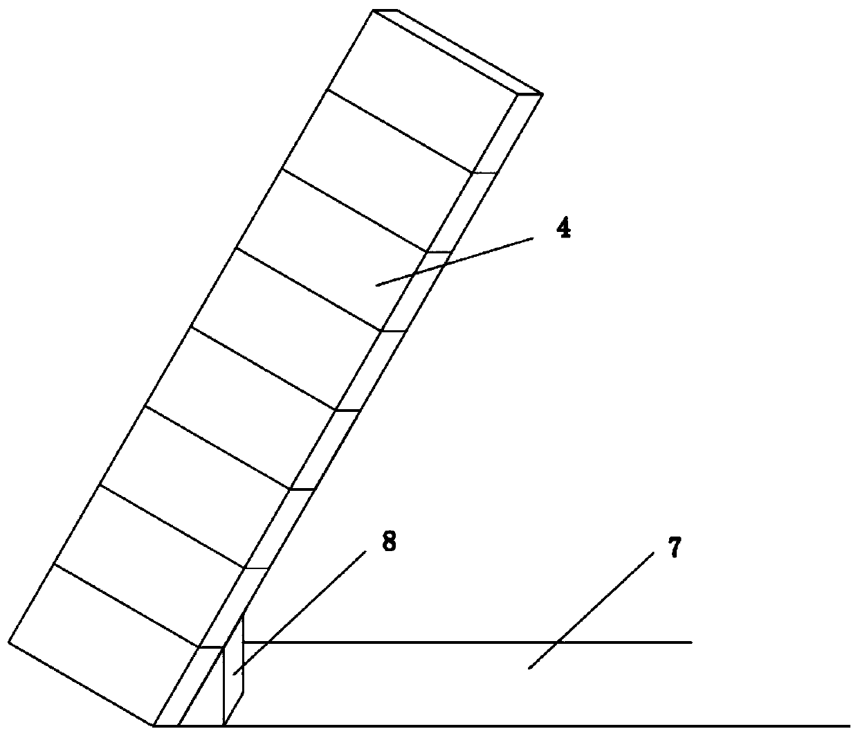 Escape device for tunnel fire disaster