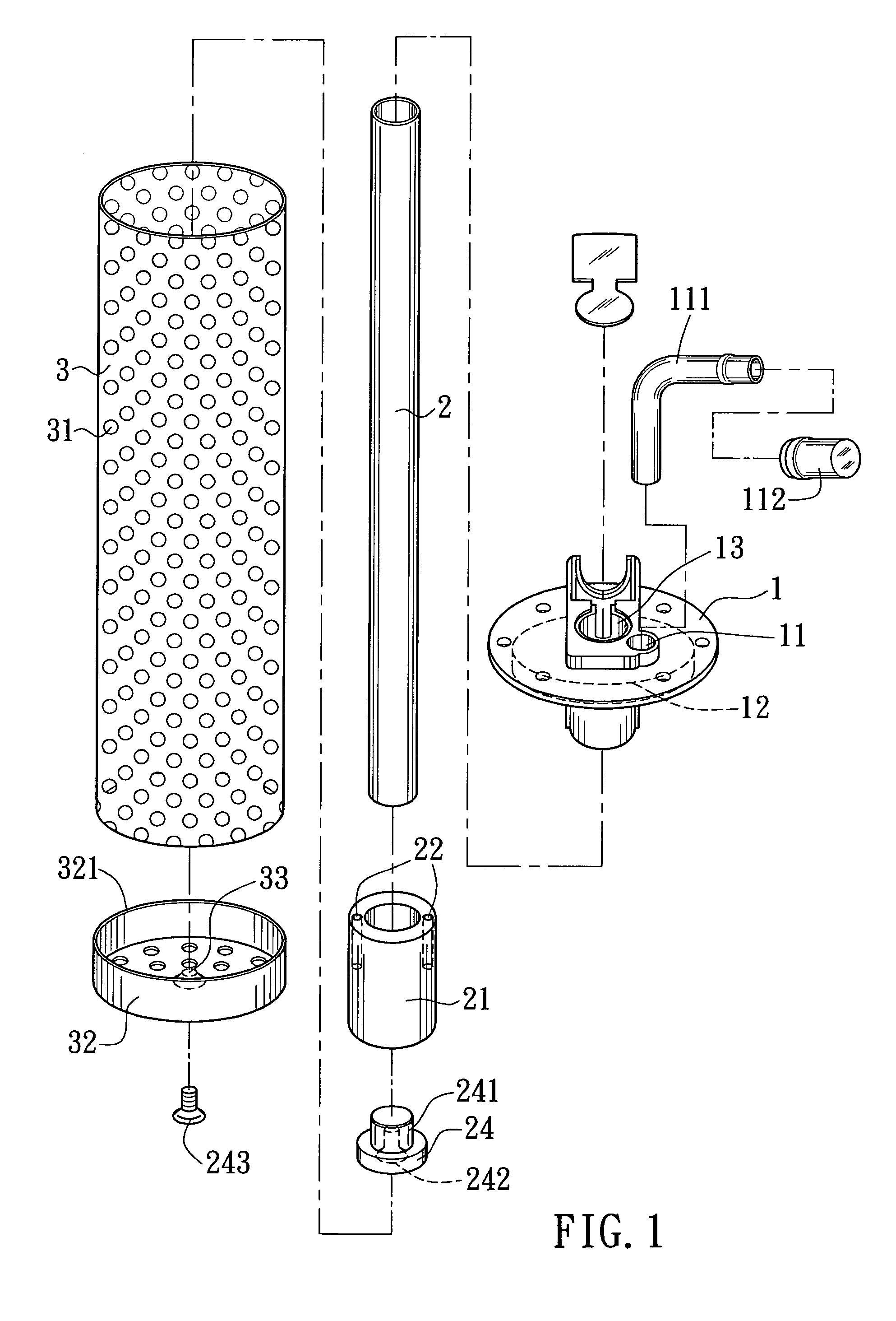 Vehicle cesspool lever sensor