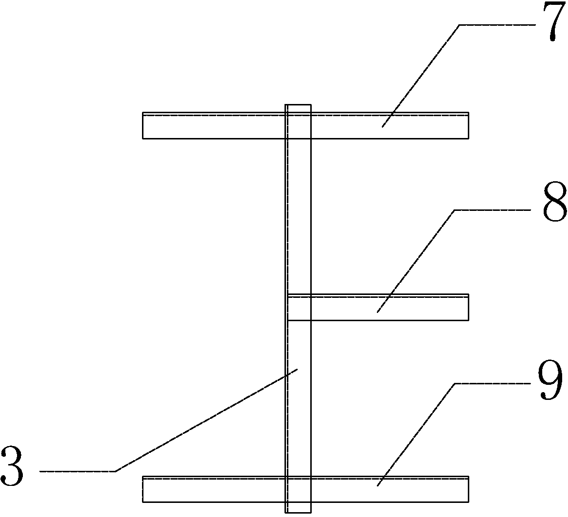 Trolley line support and manufacturing method thereof