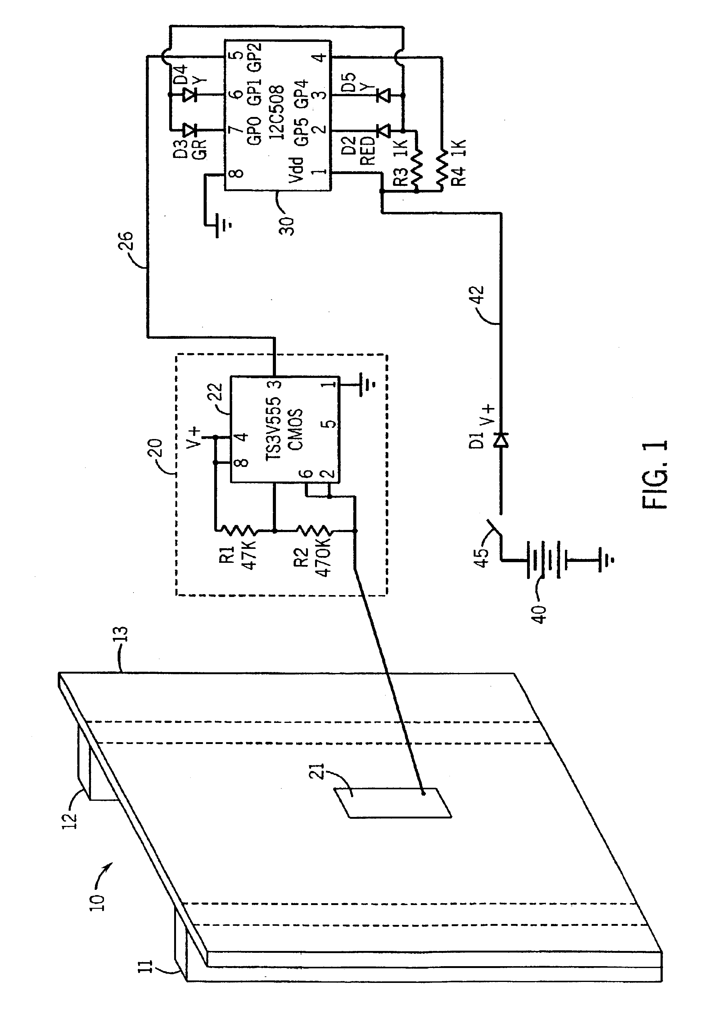 Compact stud finder