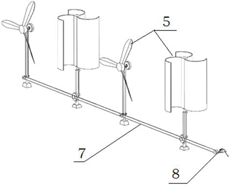 Power centralized wind power generation system