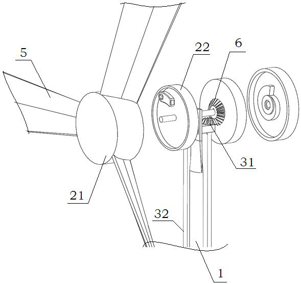 Power centralized wind power generation system