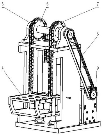 Device for assisting wheelchair in passing steps