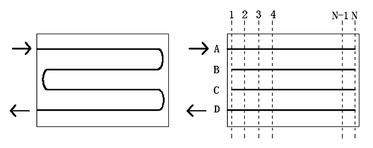 Concrete temperature field simulating calculation method based on pouring block