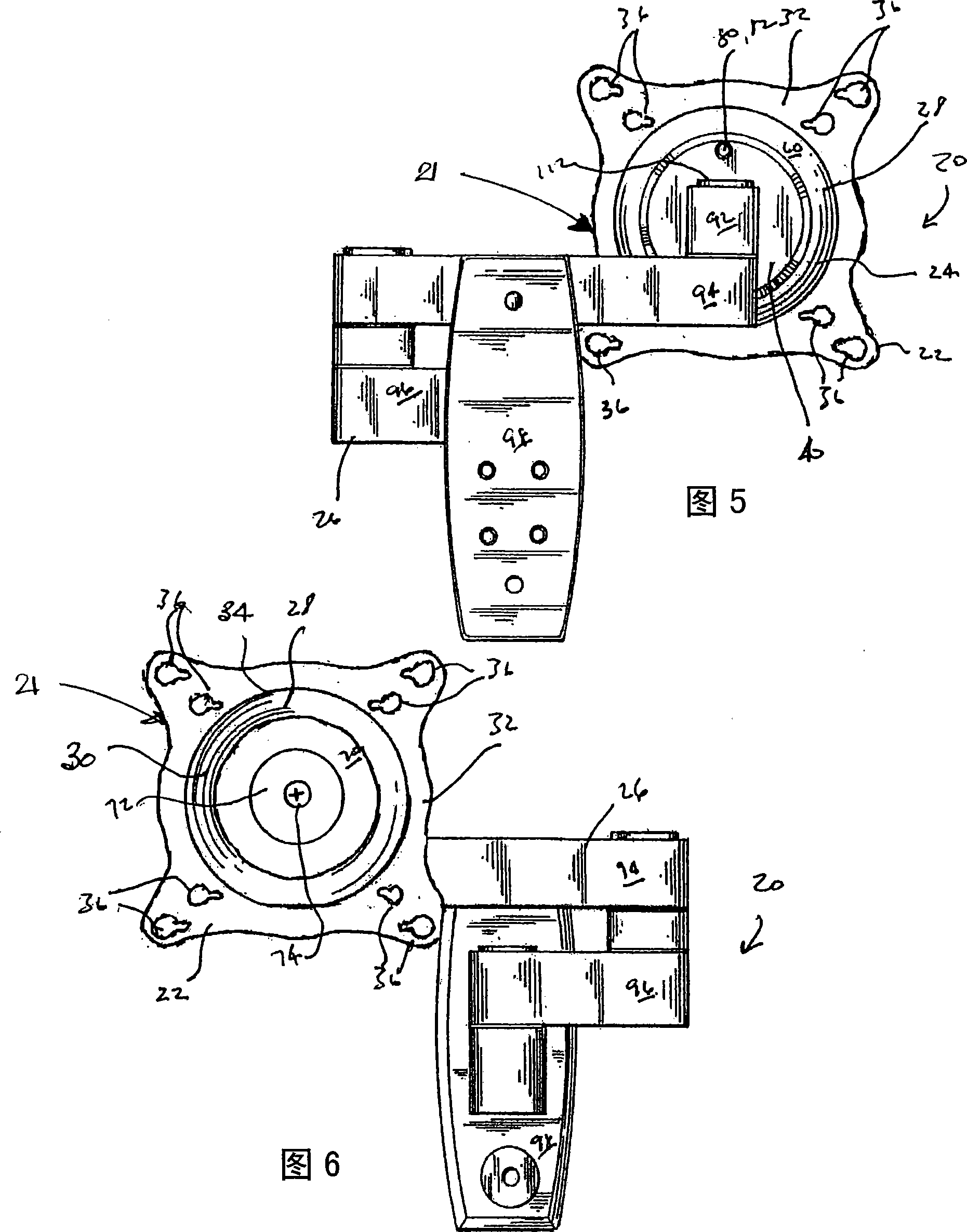 Mounting system for flat panel electronic display