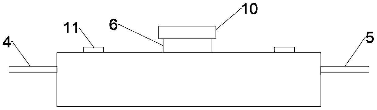 Contact type bimetallic strip temperature controller