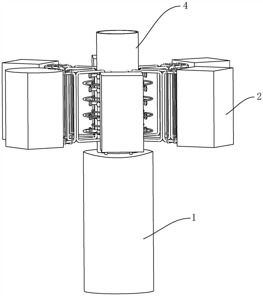 Reinforced concrete with steel core connection nodes and connection methods for prefabricated beams and columns