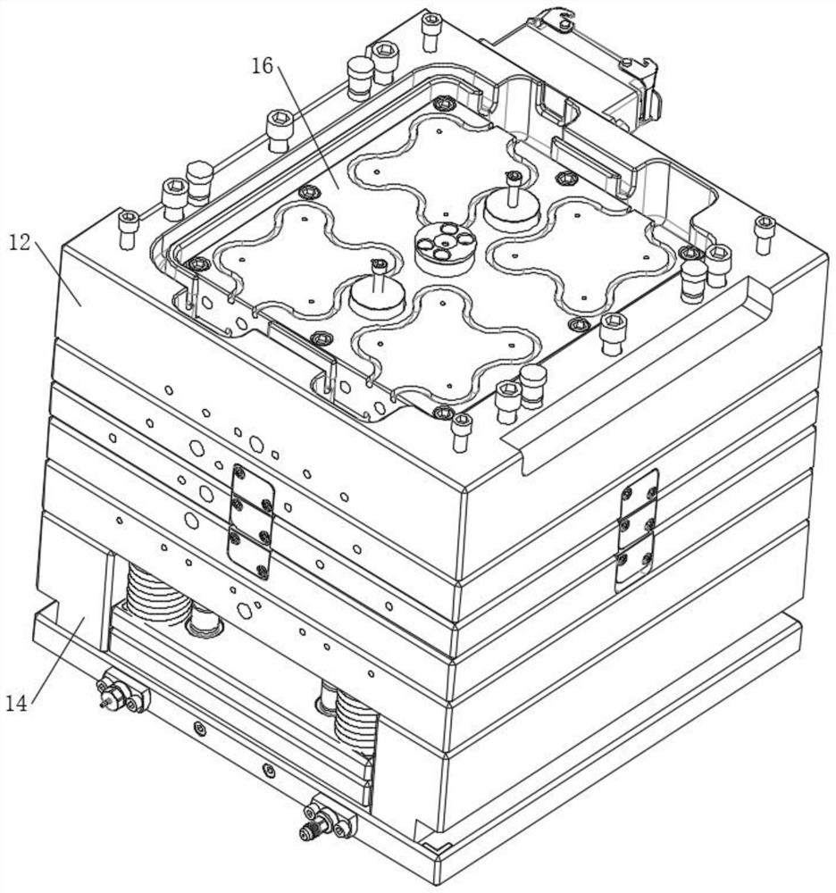 Method for accurately and efficiently forming front sleeve type plastic part