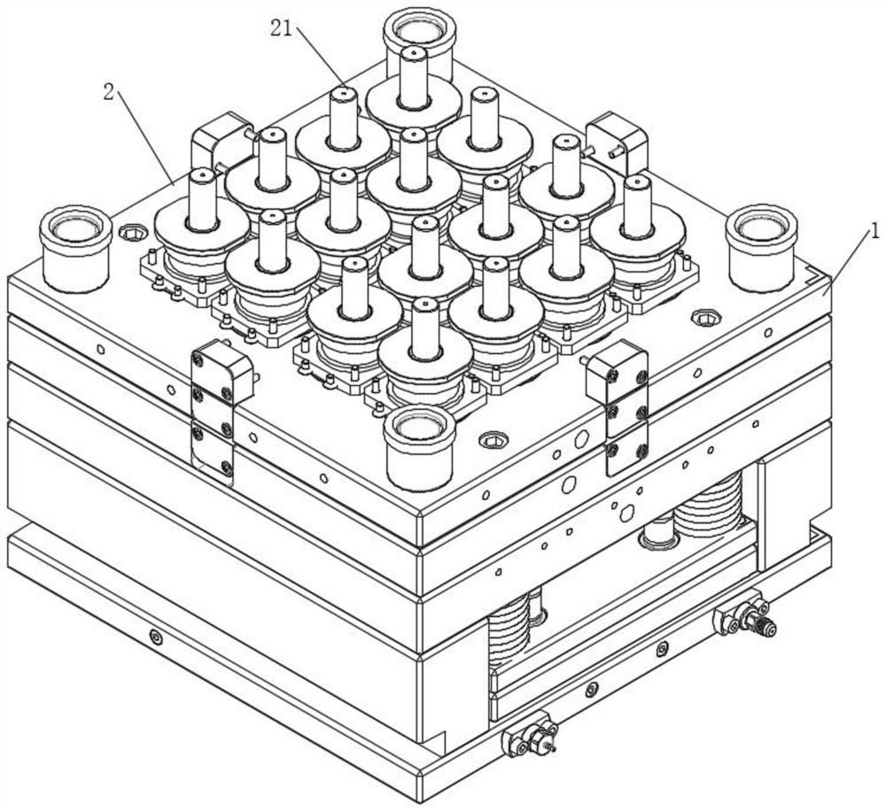 Method for accurately and efficiently forming front sleeve type plastic part