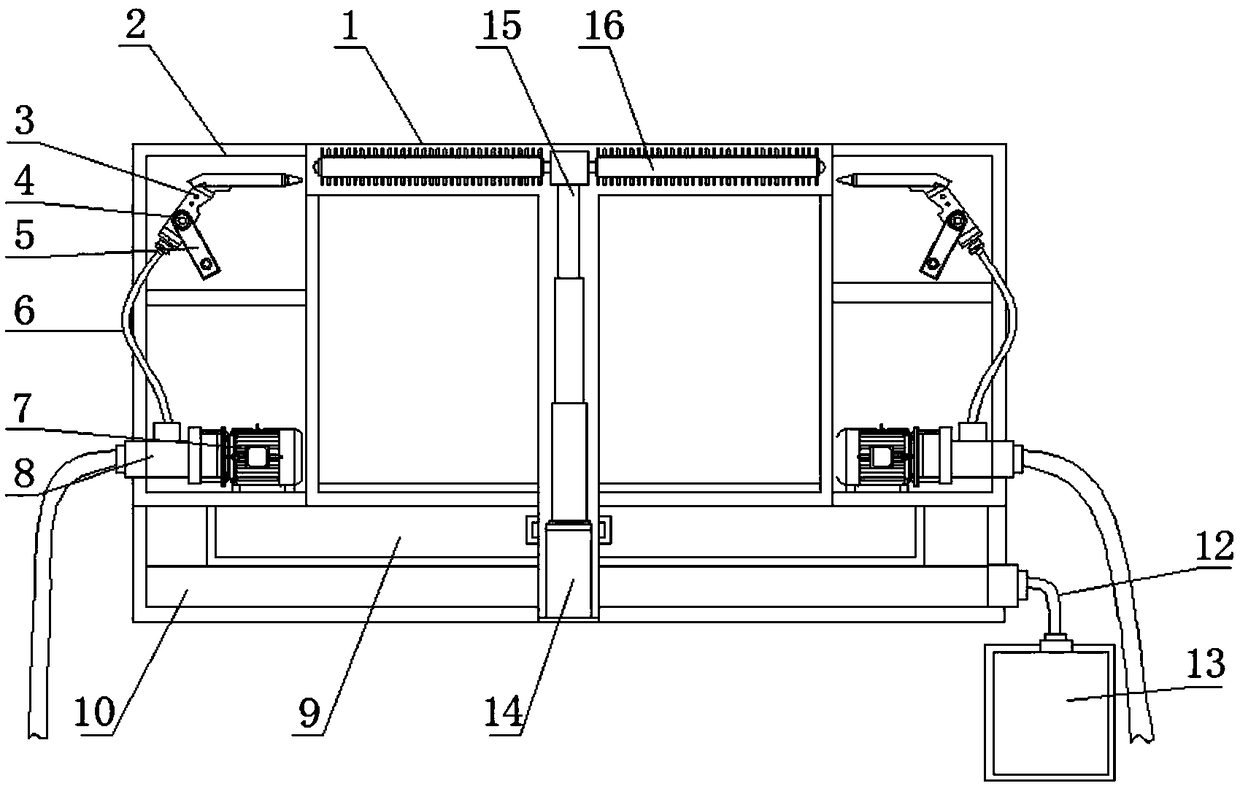 Automatic window washing machine facilitating cleaning