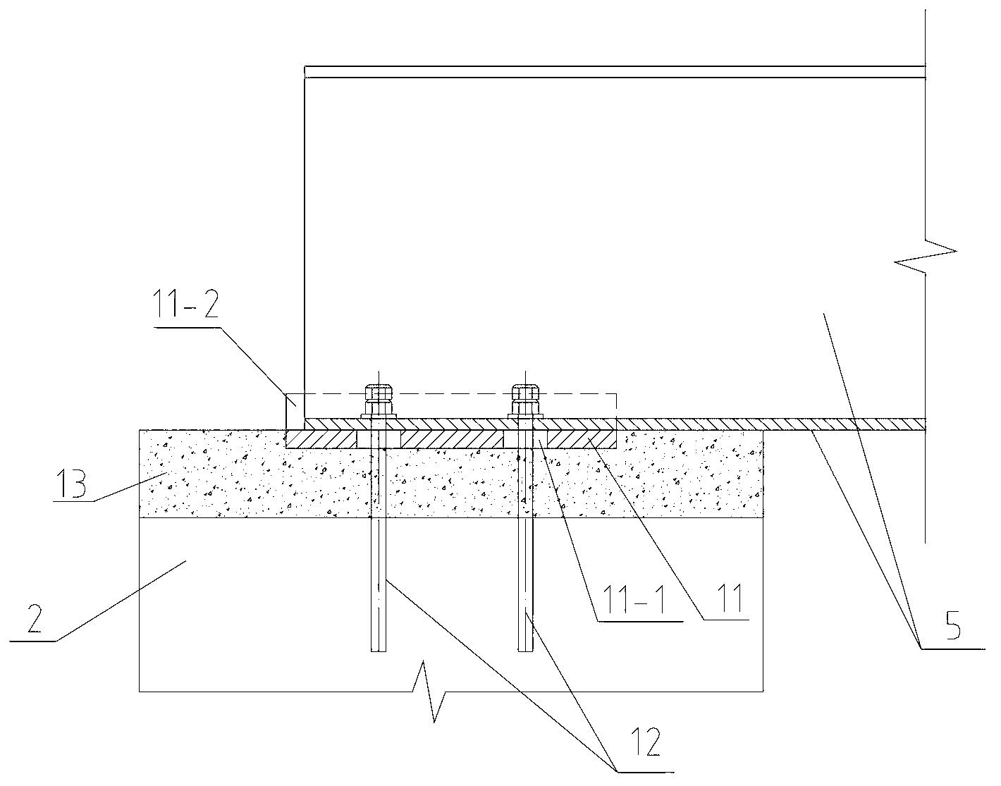 Steel bridge capable of being used as supporting and reinforcing structure