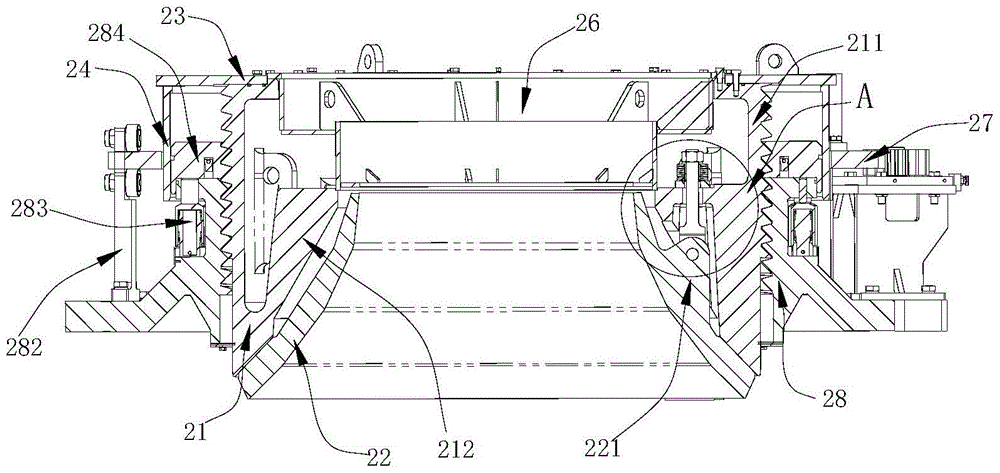 A cone crusher