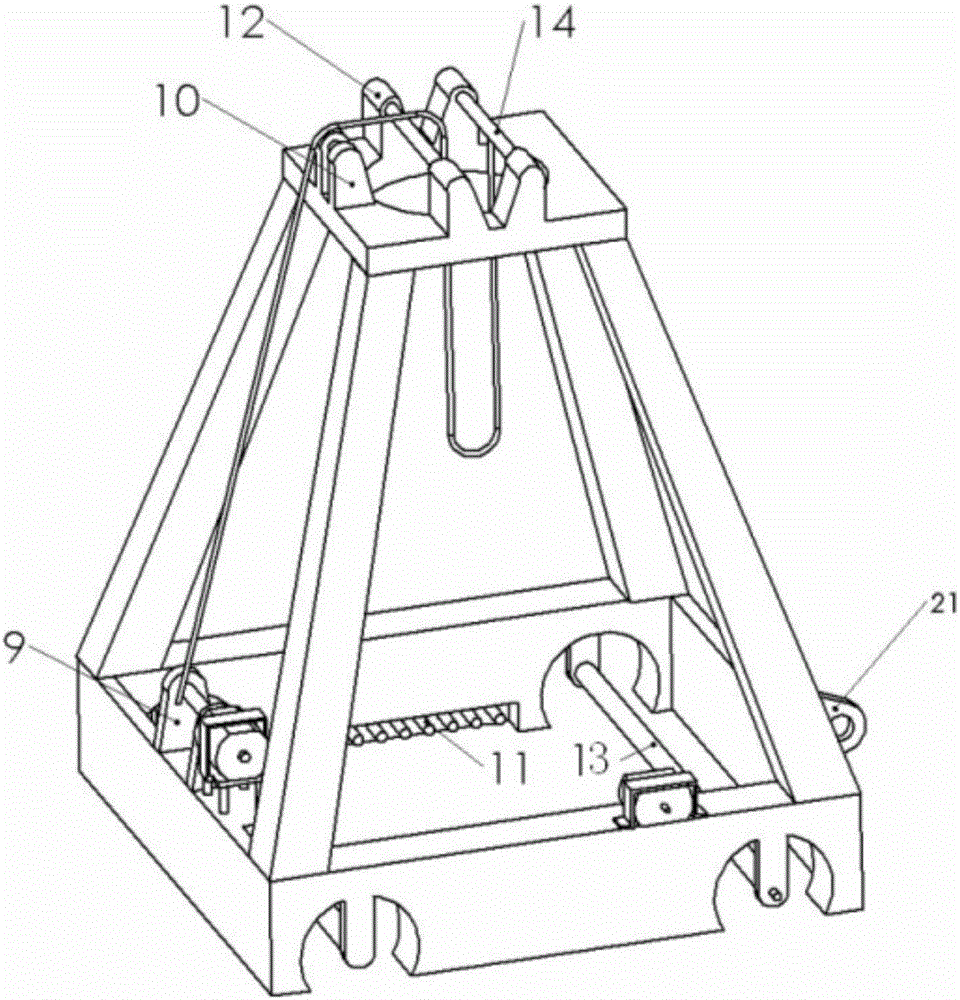 Shallow soft soil solidifying device and solidifying method thereof