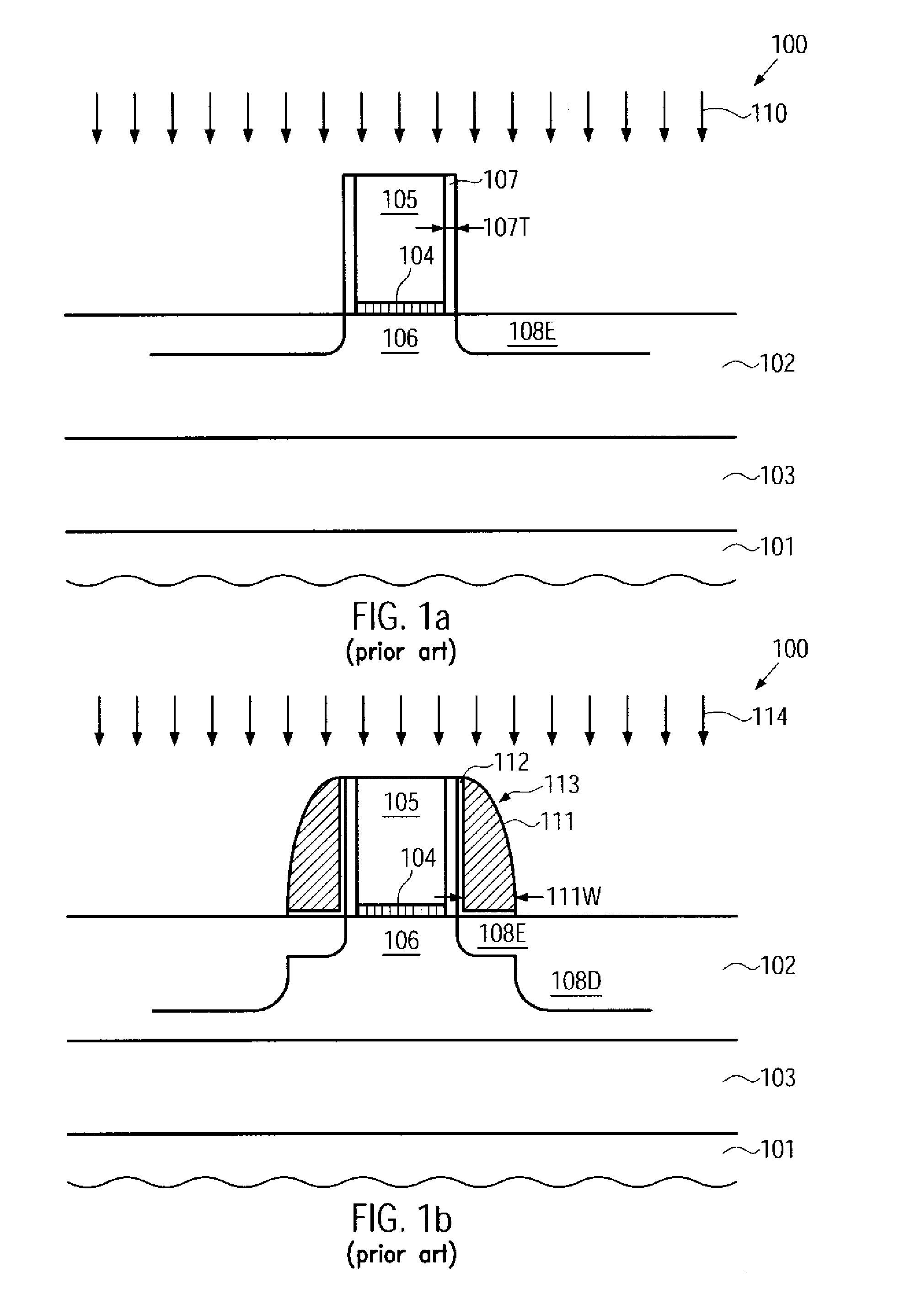 Dopant profile tuning for mos devices by adapting a spacer width prior to implantation