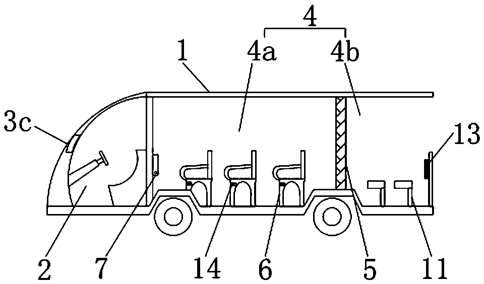 Eco-agricultural sightseeing vehicle and recognition system thereof