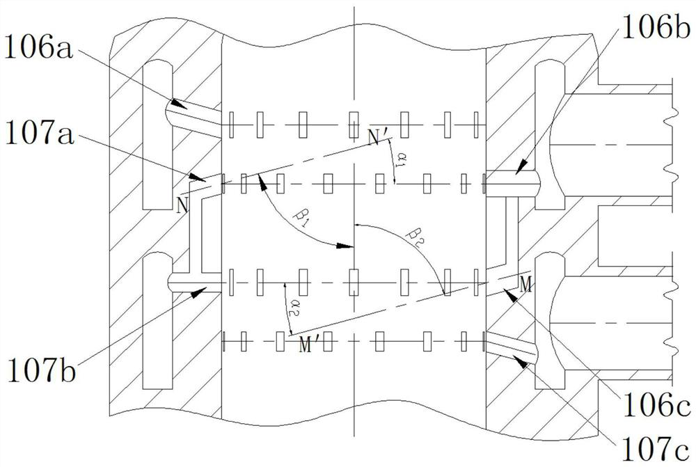 Improved method for reducing NOx production amount of top-combustion type hot-blast stove