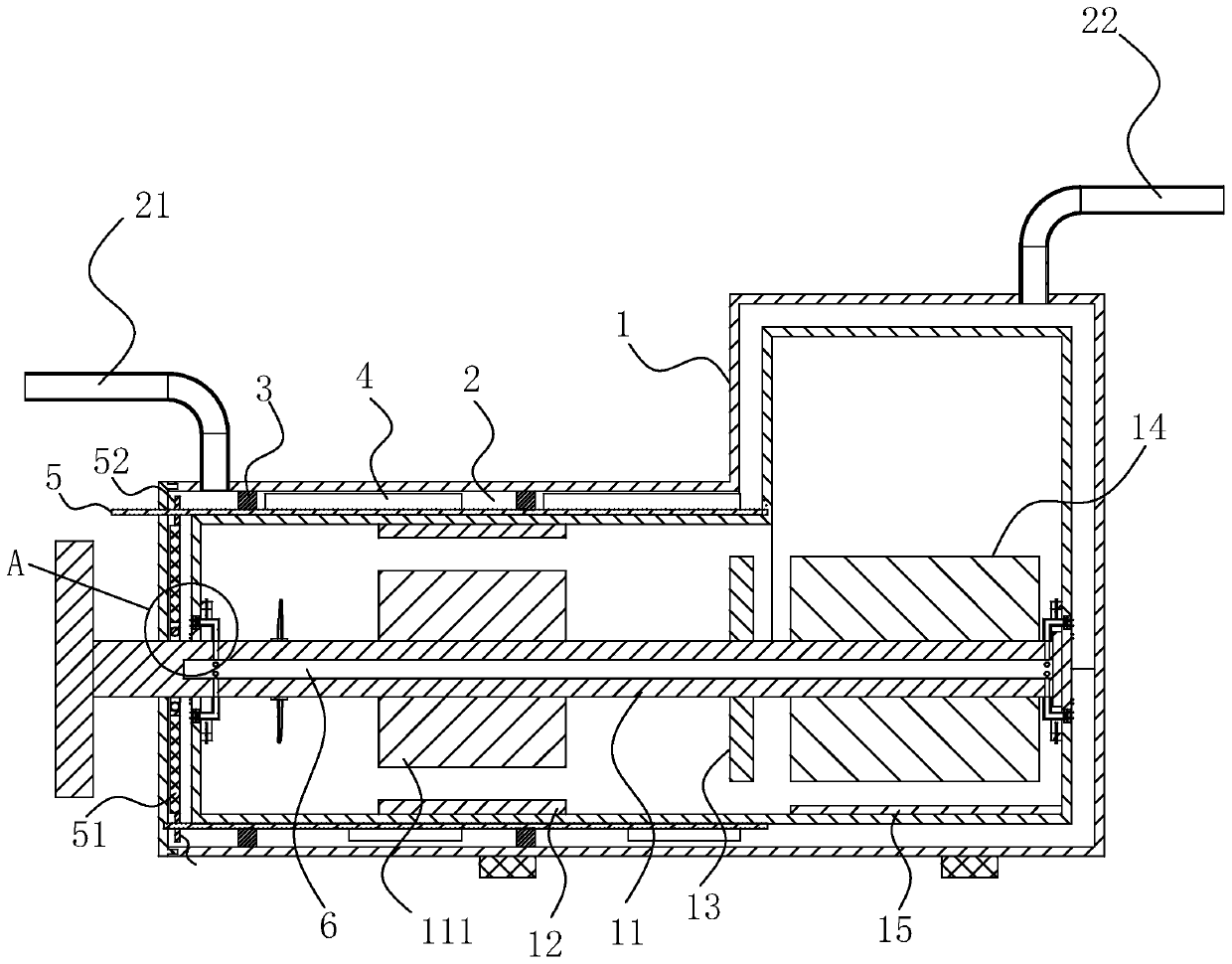 A brushless generator