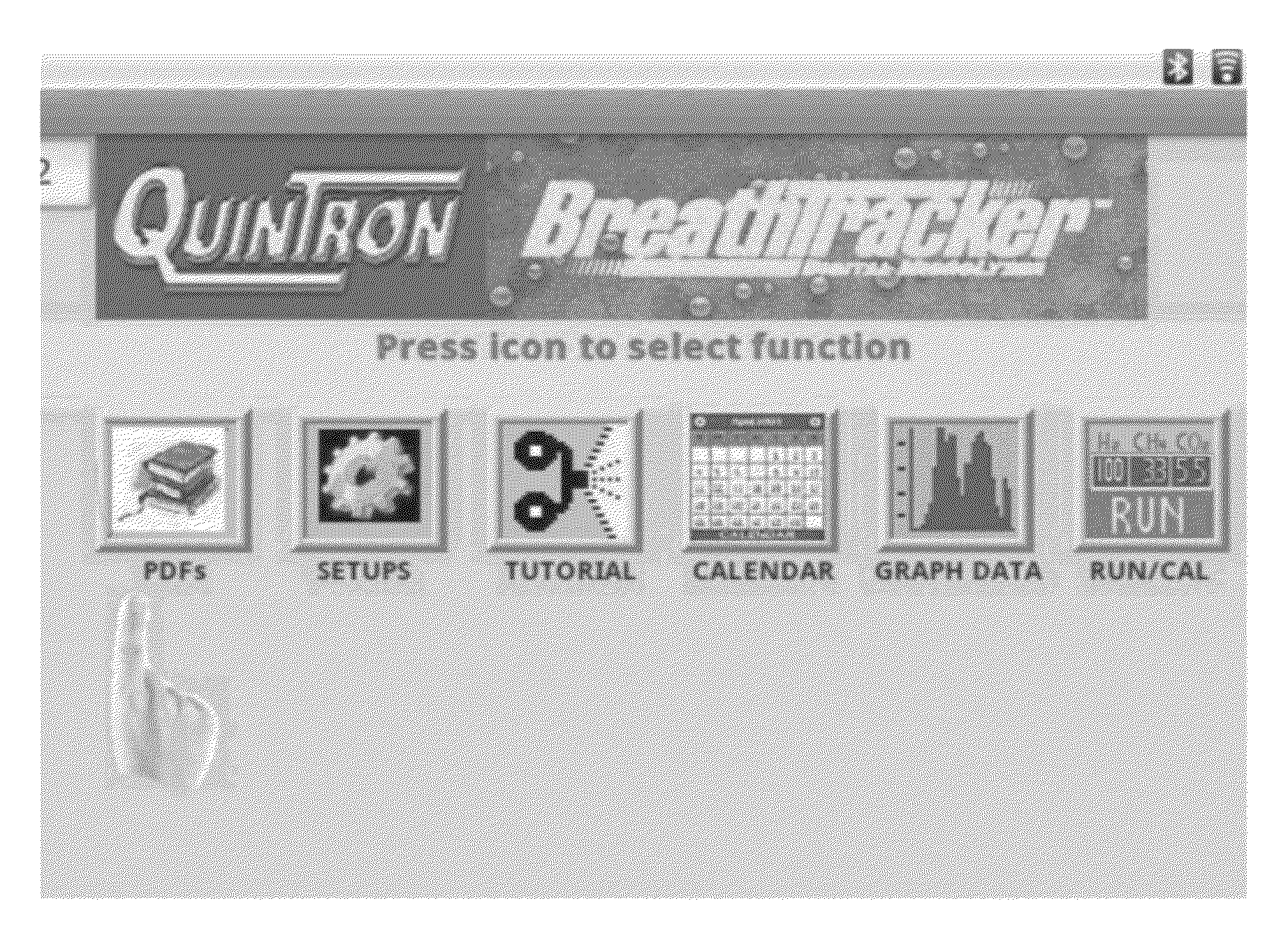 Apparatus and methods for testing apparatus including on-board instructional videos and upload/download data capabilities