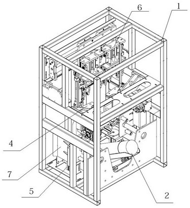 A fully automatic double-station mouth tying machine for edible fungi