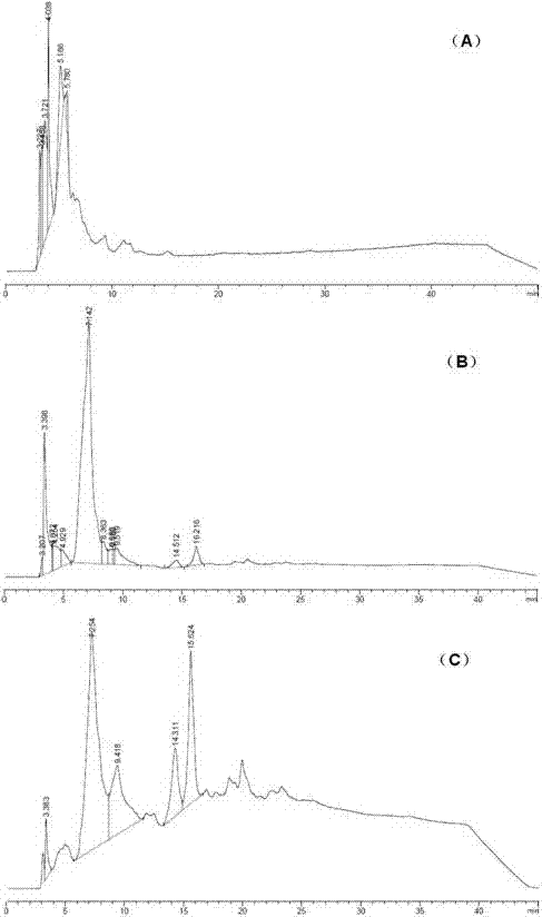 Method for identifying proanthocyanidins in ginkgo leaf preparation