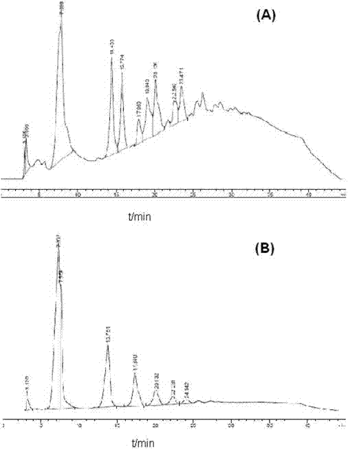 Method for identifying proanthocyanidins in ginkgo leaf preparation