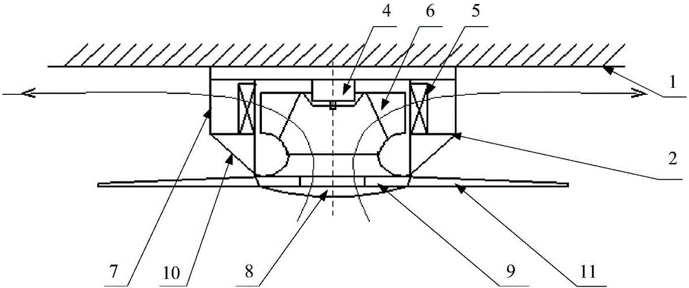 Ceiling type air conditioner indoor unit