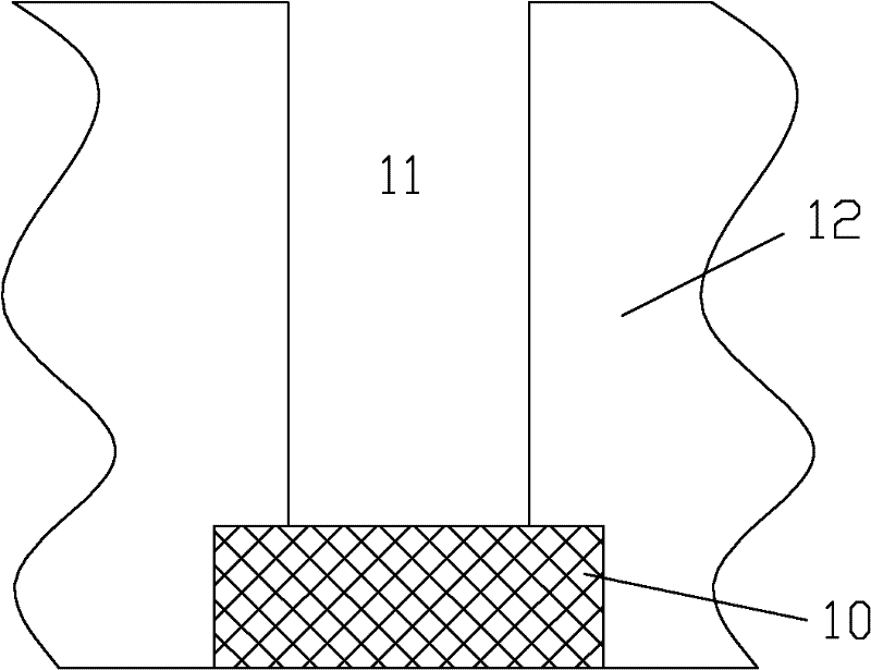 Opening filling method