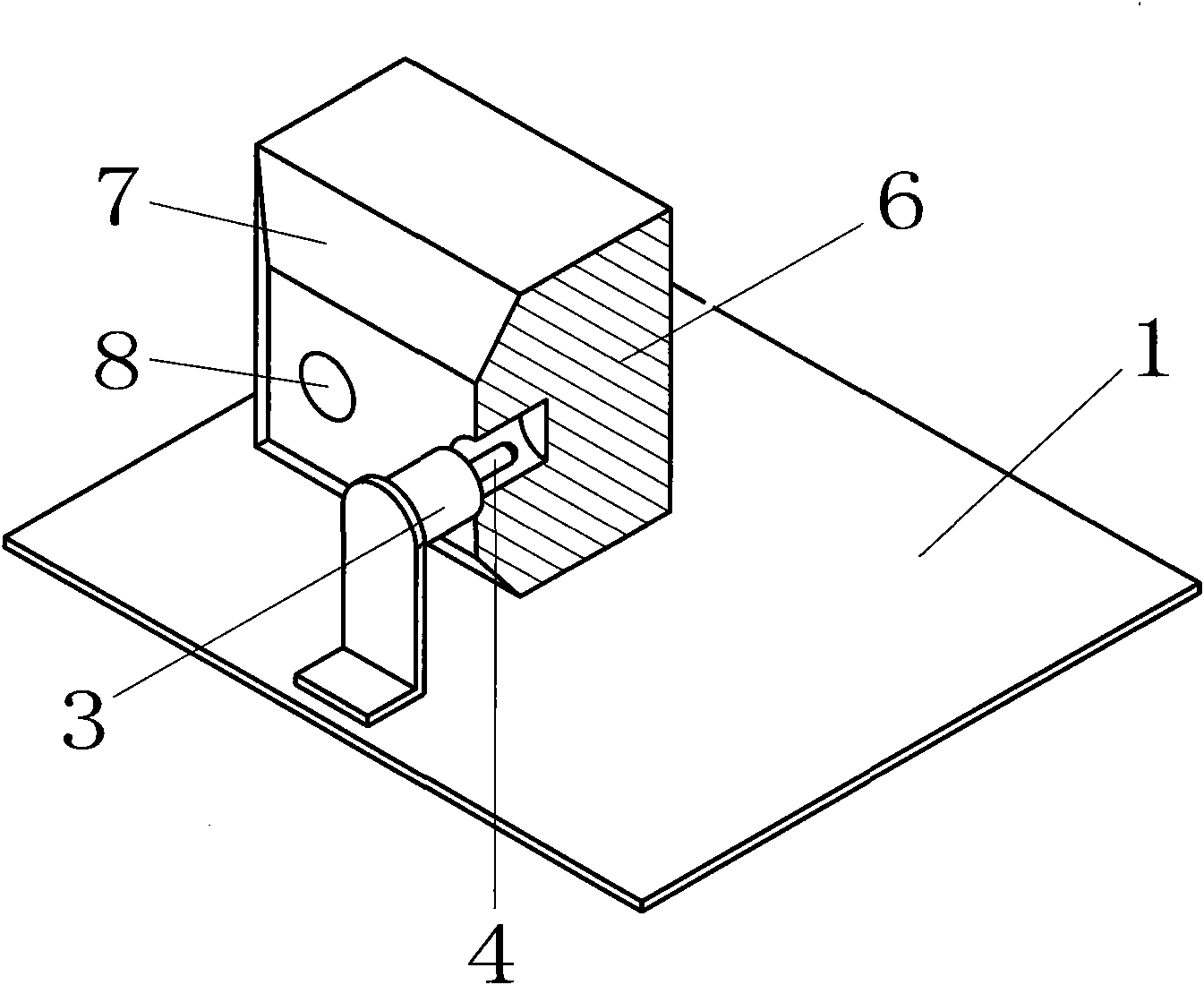 Method and device for determining direction of carbon block in carbon block cleaning machine set