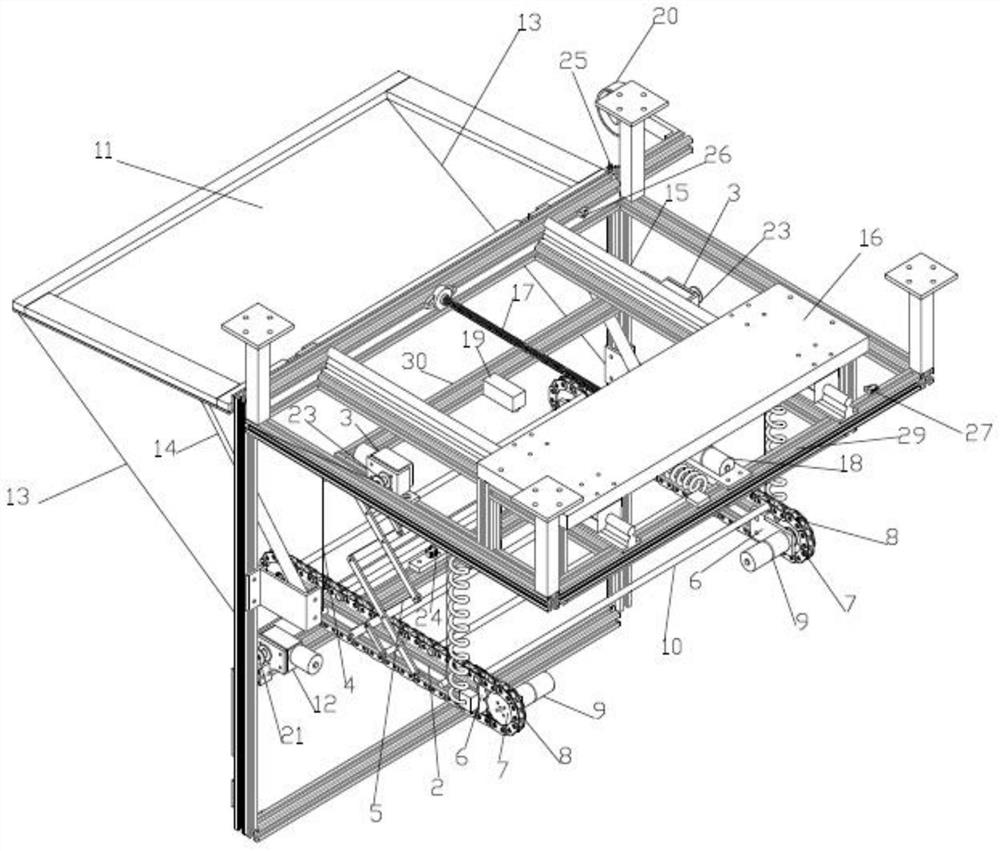 An intelligent indoor and outdoor drying rack