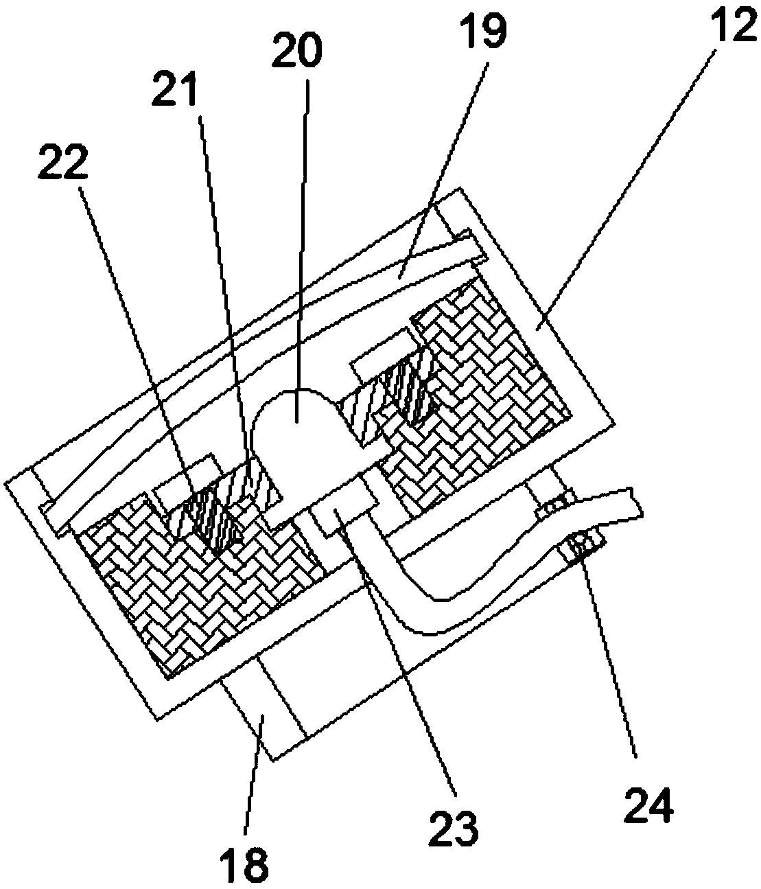 High-tech energy light source fixing device