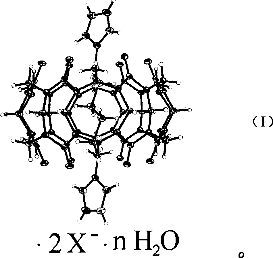 Nucleic acid hydrolysis cutting agent based on cucurbituril