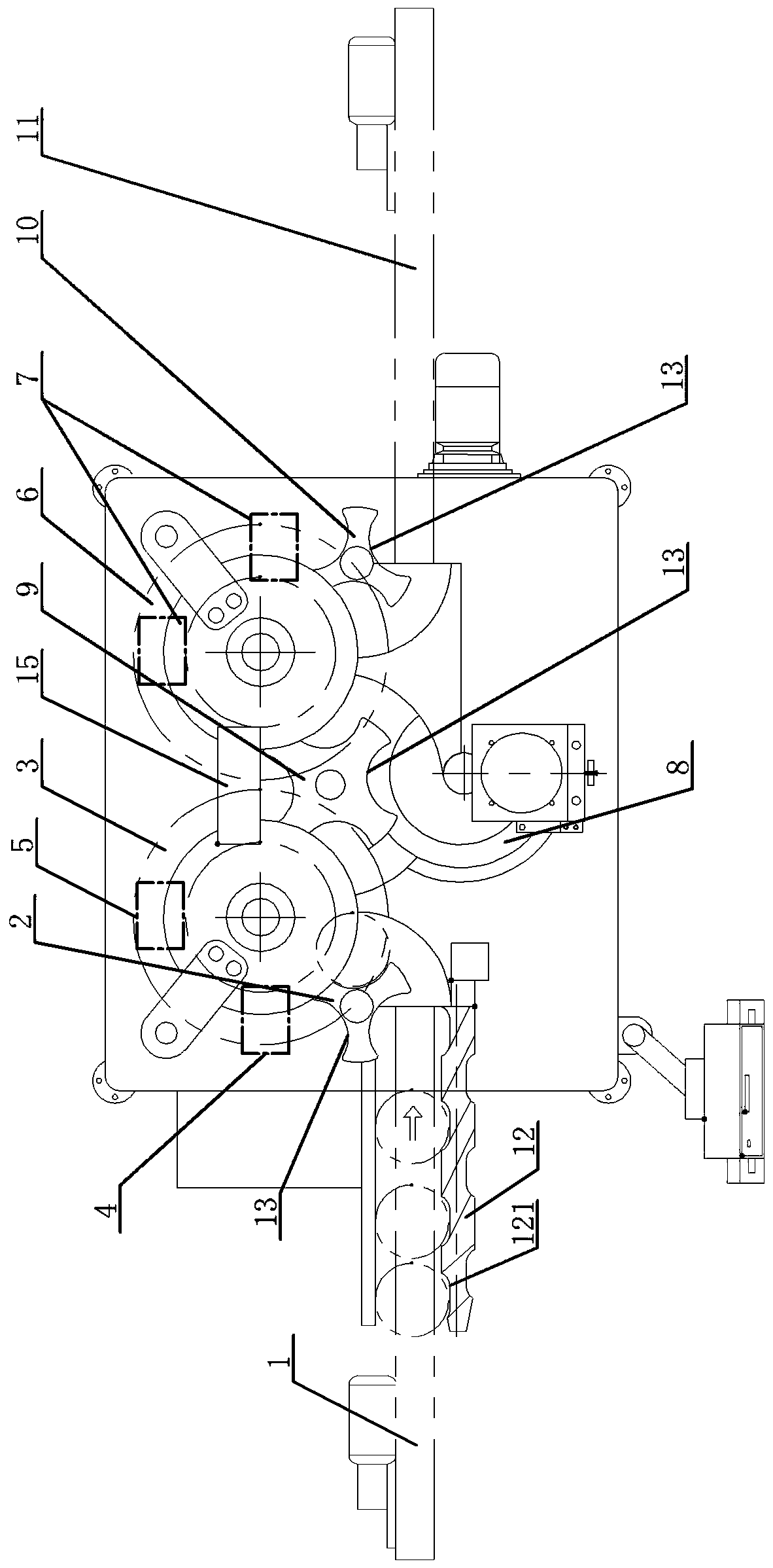 Flanging and bottom sealing production technology