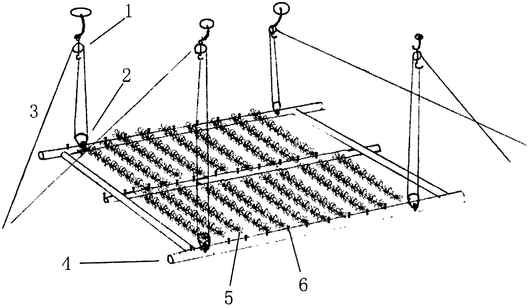 Lifting silkworm cluster and method for cocooning by adopting silkworm cluster