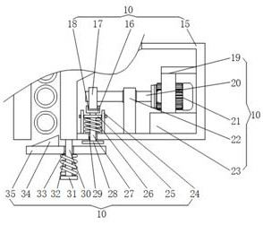 Circulating feeding device for air spring production