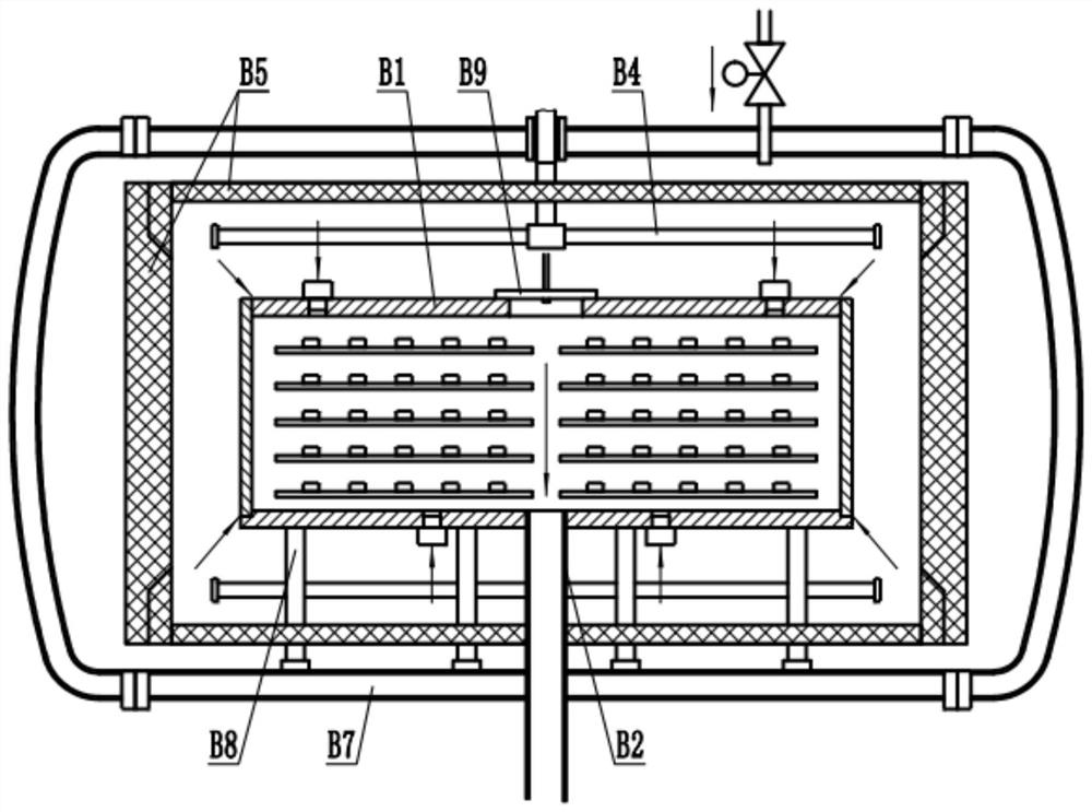 A kind of vacuum degreasing sintering furnace and using method thereof