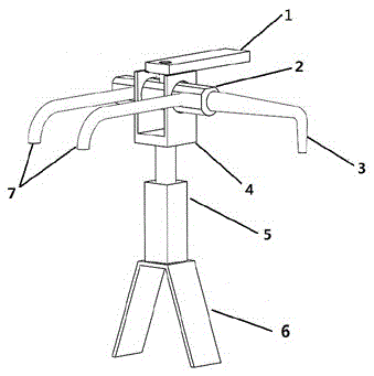 Working head of electric power operating